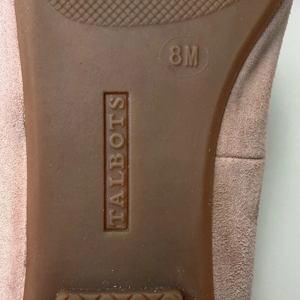 Talbots suede loafers